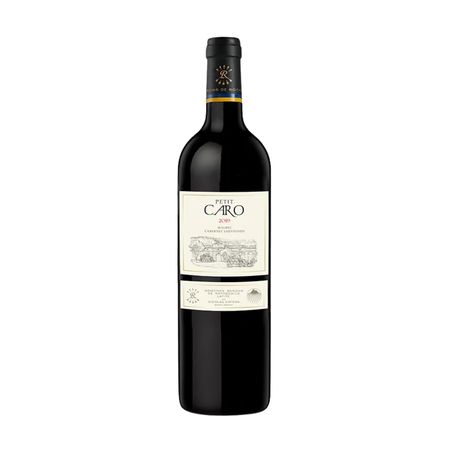 Vino Tinto Petit Caro Cabernet Suvignon Malbec 750 ml