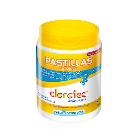 Clorotec Pastillas Disolución Lenta 200g X 1Kg