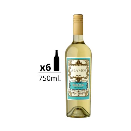 Vino Dulce Alamos Moscatel de Alejandria Caja x 6