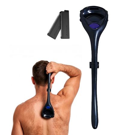 Depiladora Espalda Care By Gadnic Plegable ABS Con Cuchillas Reemplazables Tecnologia SkinGlide