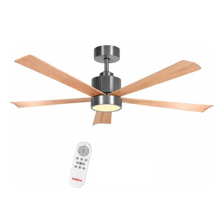 Ventilador Techo C/luz Led Y Control Liliana Vthm935r 6 Vel - Vista 3