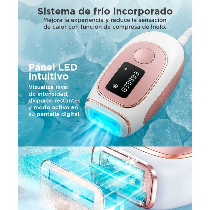 Depiladora Laser IPL Gadnic Con Sistema de Frío - Vista 4