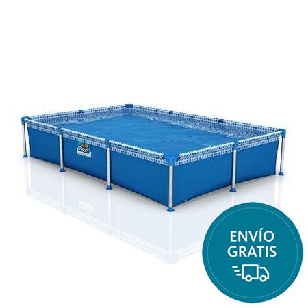 Pileta de lona rectangular Pelopincho 1030 1500L.