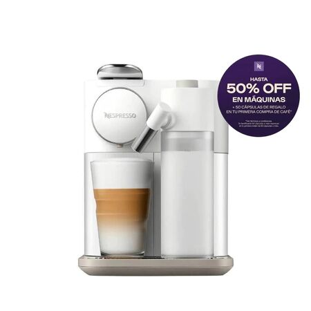 Cafetera Nespresso Gran Lattissima 1.3lts Blanco F541-AR-WH-NE
