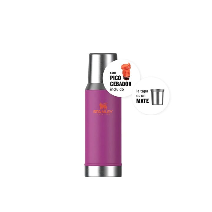 TERMO STANLEY 800ML (C:FUCSIA MATE SYSTEM) - Vista 2