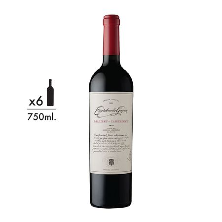 Vino Tinto Escorihuela Gascon Cabernet Malbec Caja x 6