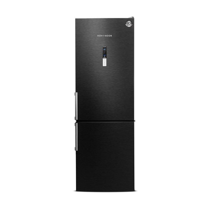 HELADERA C/FREEZER KOHINOOR KHGF41DI/9 - NEGRO, 417 LTS, NO FROST - Vista 1