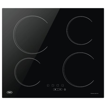 Anafe TST Vitroceramico electrico 4 Hornallas