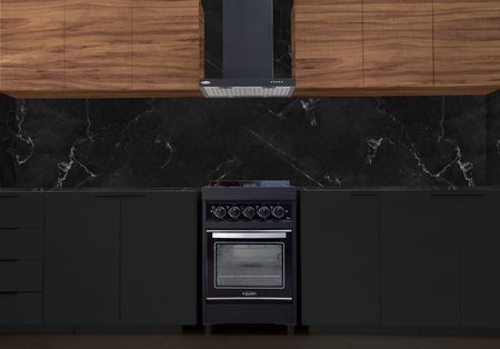 Cocina Semi Industrial Maraldi Glass Black – 55cm