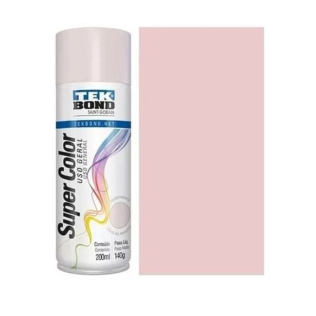 Pintura en aerosol uso general rosa 140g/200ml Tek Bond