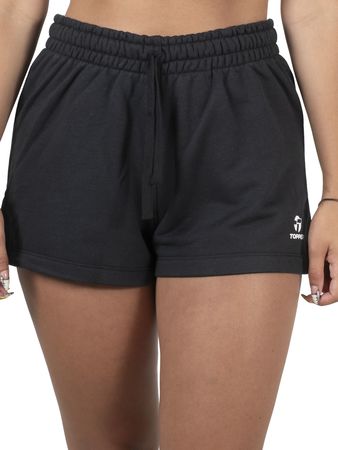 Short Topper Básico Mujer Moda Negro