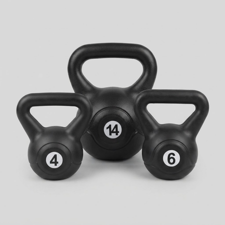 Pesa Rusa 4 Kg + Pesa Rusa 6 Kg + Pesa Rusa 14 Kg