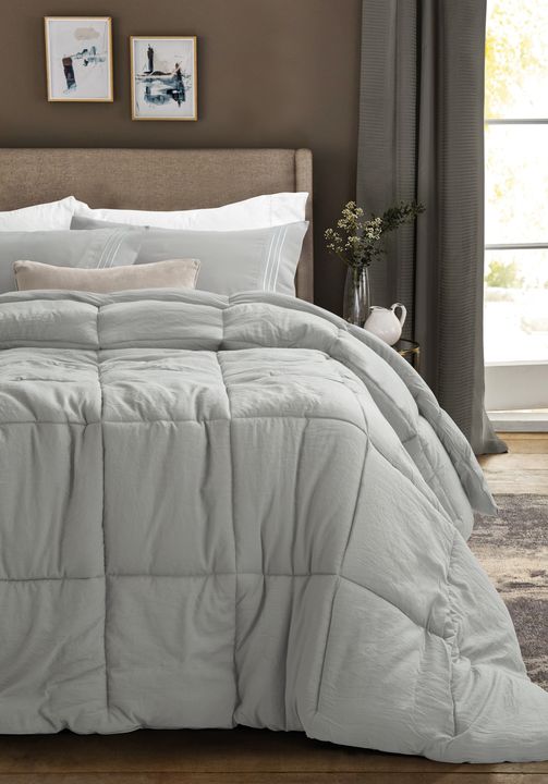 Acolchado Edredon Oxford Platinum King - Vista 1